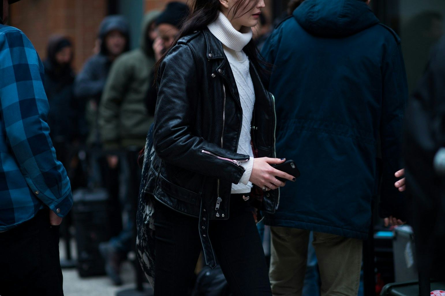 31 Ways to Wear a Classic Leather Jacket in 2017
