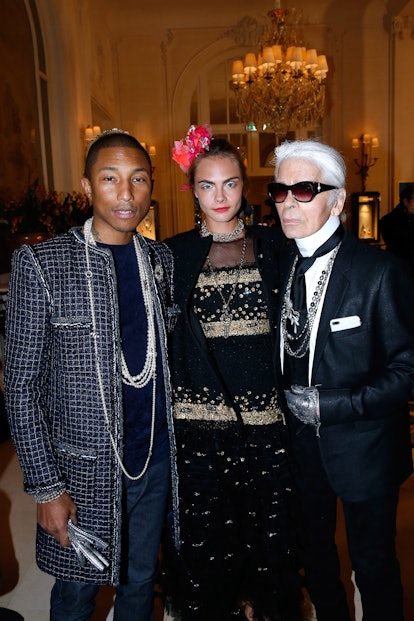 Karl Lagerfeld Has Taken a Liking to Pharrell Williams