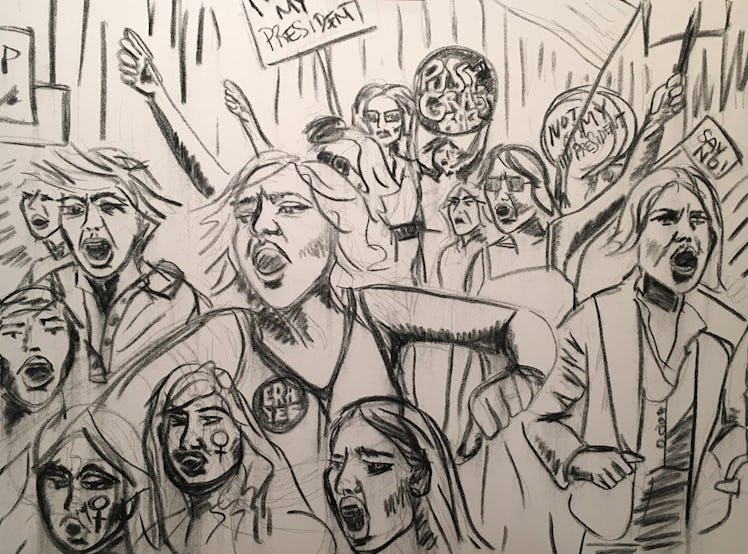**INDIRA CESARINE - PROTEST 2016 (Work In Progress) - THE UNTITLED SPACE - UPRISE _ ANGRY WOMEN EXHI...