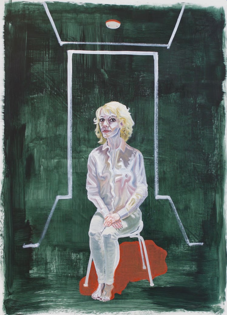 **Patty Horing - Self Portrait as a White Woman - THE UNTITLED SPACE - UPRISE _ ANGRY WOMEN EXHIBIT....