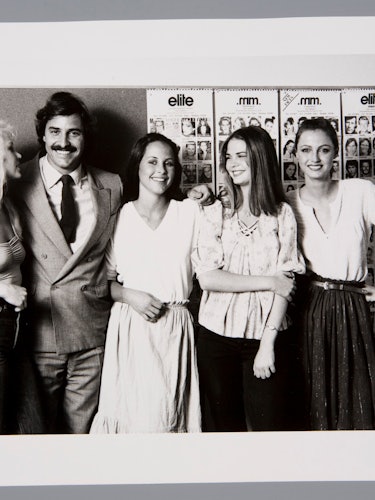 John Casablancas and his elite models.