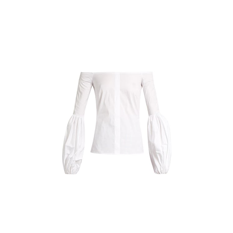 CAROLINE CONSTAS white blouse 