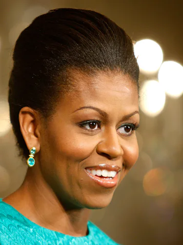 Michelle Obama And Her Hair Celebrating Eight Years Of Bangs Curls Michelle Obama And Her Hair Celebrating Eight Years Of Bangs Curls