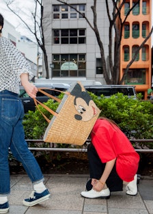 The Basket Bag series, a collaboration by Beams Boy and Disney.