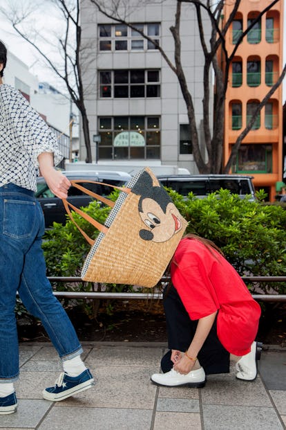 The Basket Bag series, a collaboration by Beams Boy and Disney.