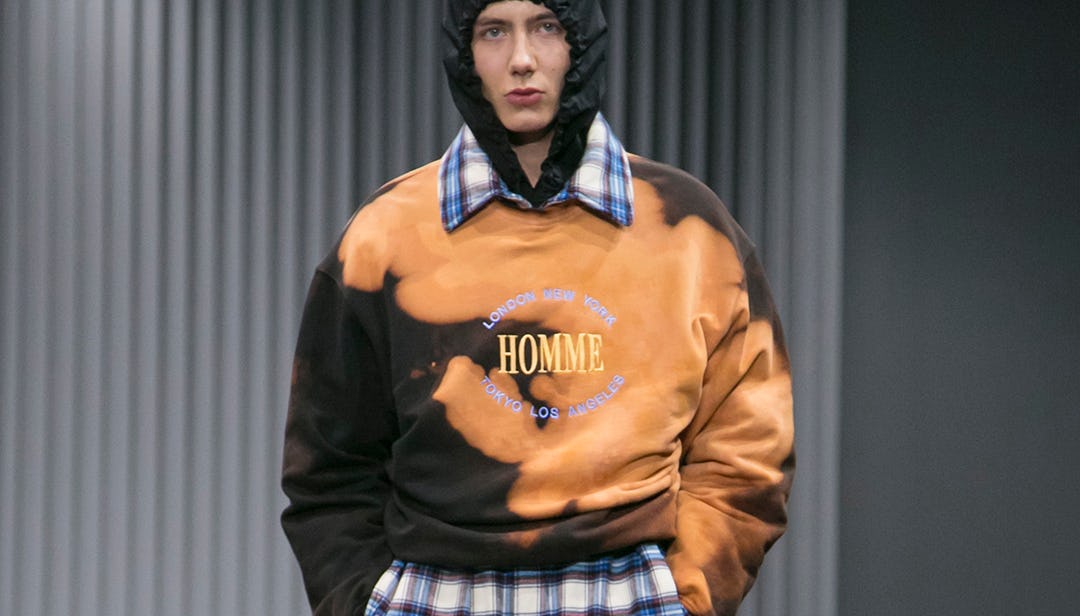 Fausse 2024 balenciaga homme