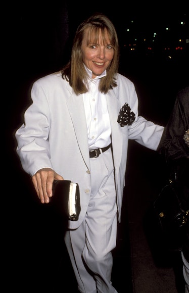 Diane Keaton at the 'A Mom’s Life' opening in 1992.