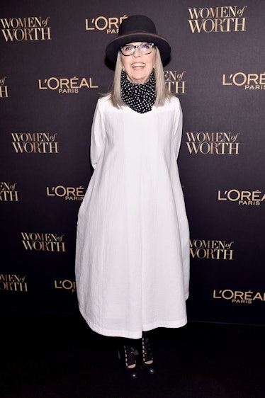 Diane Keaton at the 2016 L’Oréal Paris Women of Worth Celebration..