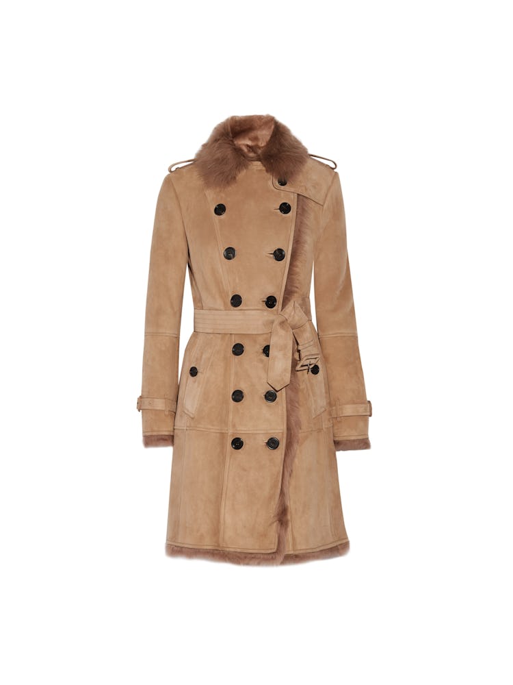 Burberry brown coat