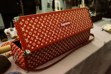The Supreme x Louis Vuitton Collab Just Hit Stores, and Hysteria