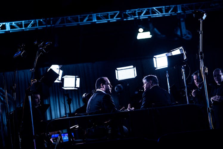 Guests talking during Donald J. Trump’s Inauguration Ball