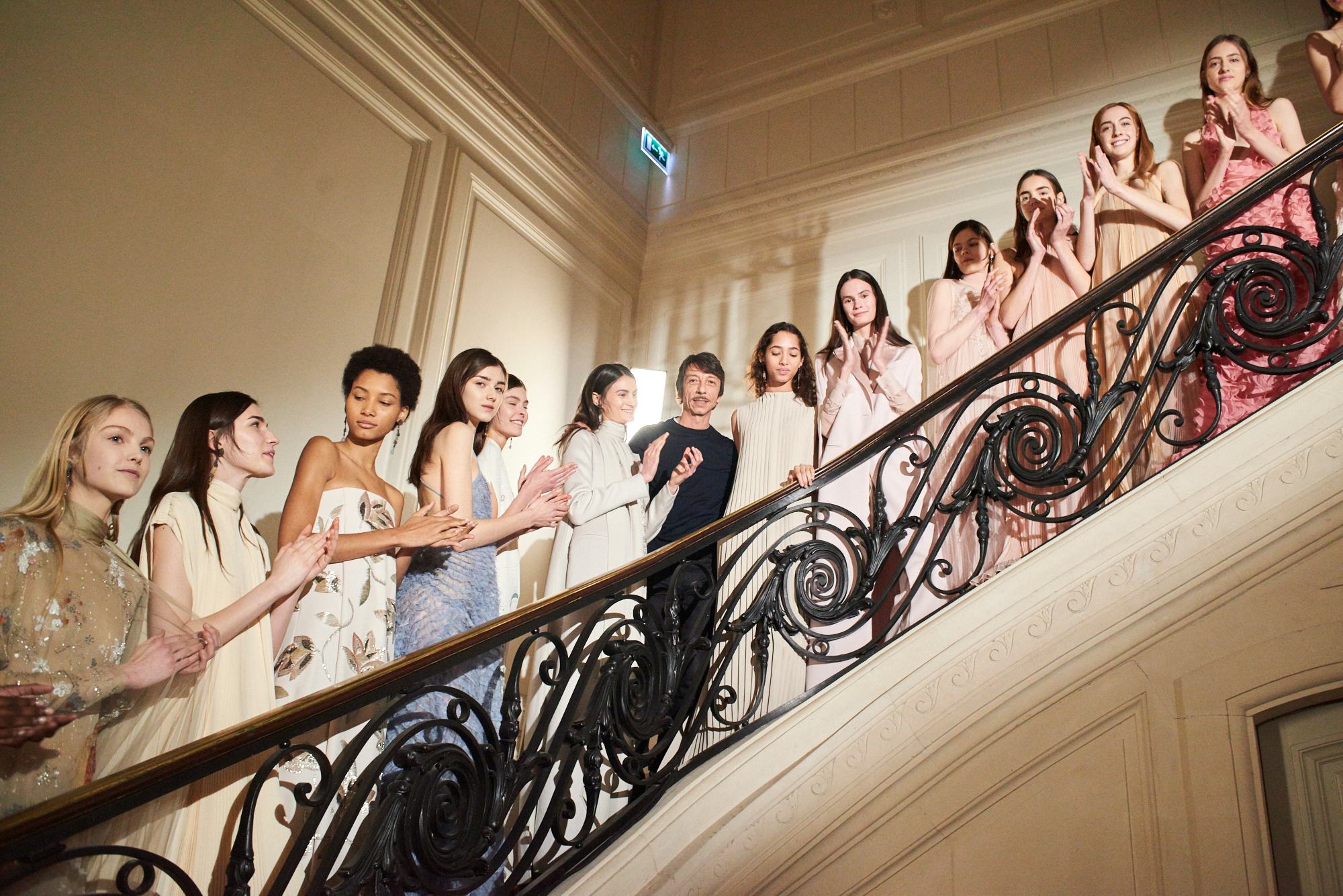 At Valentino, Pierpaolo Piccioli Puts the Couture Back in Paris