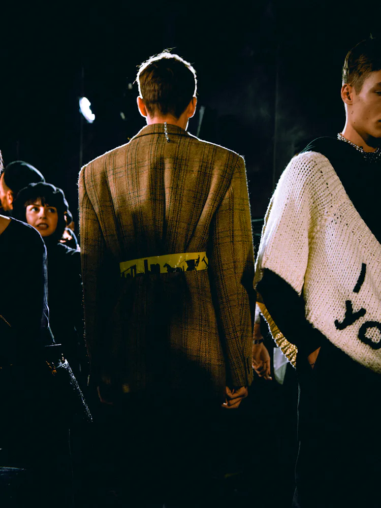 Raff Simons First Collection What It Was Like to Walk Raf Simons’ First New York Show