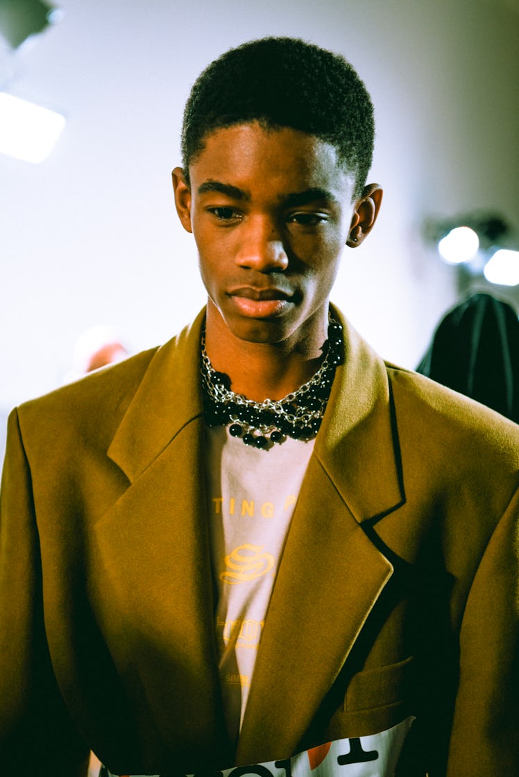 Raf Simons Arrives in New York: Backstage and Inside His Fall 2017 Show