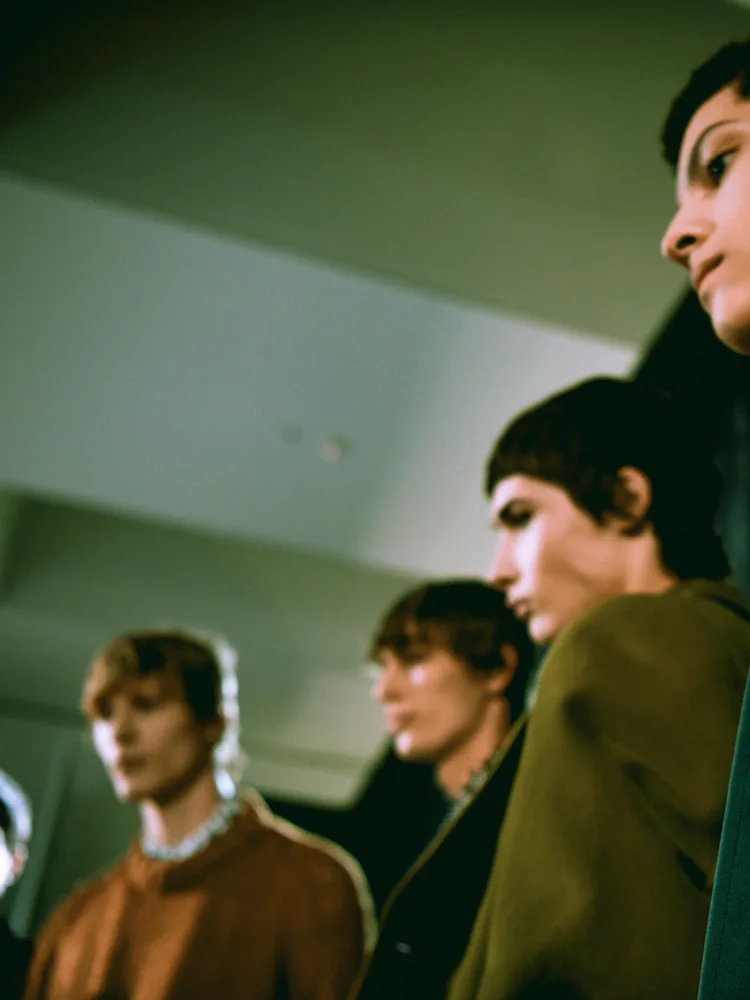 Raff Simons First Collection What It Was Like to Walk Raf Simons’ First New York Show