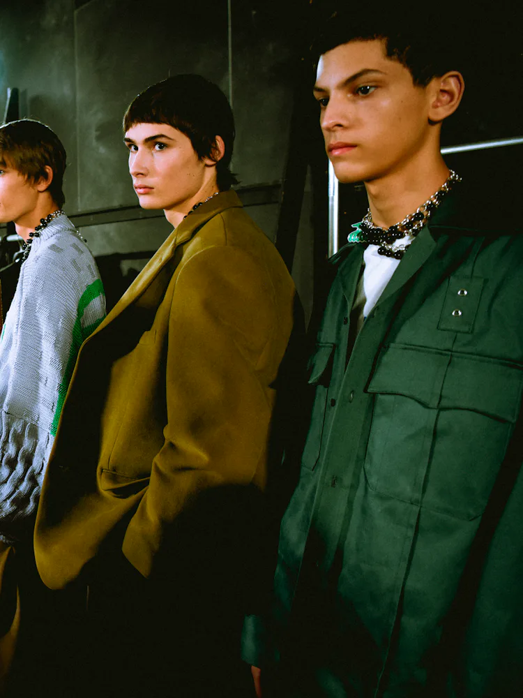 Raff Simons First Collection What It Was Like to Walk Raf Simons’ First New York Show