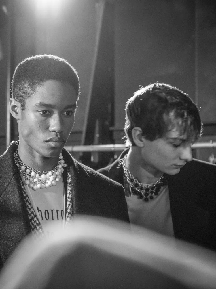 Raff Simons First Collection What It Was Like to Walk Raf Simons’ First New York Show