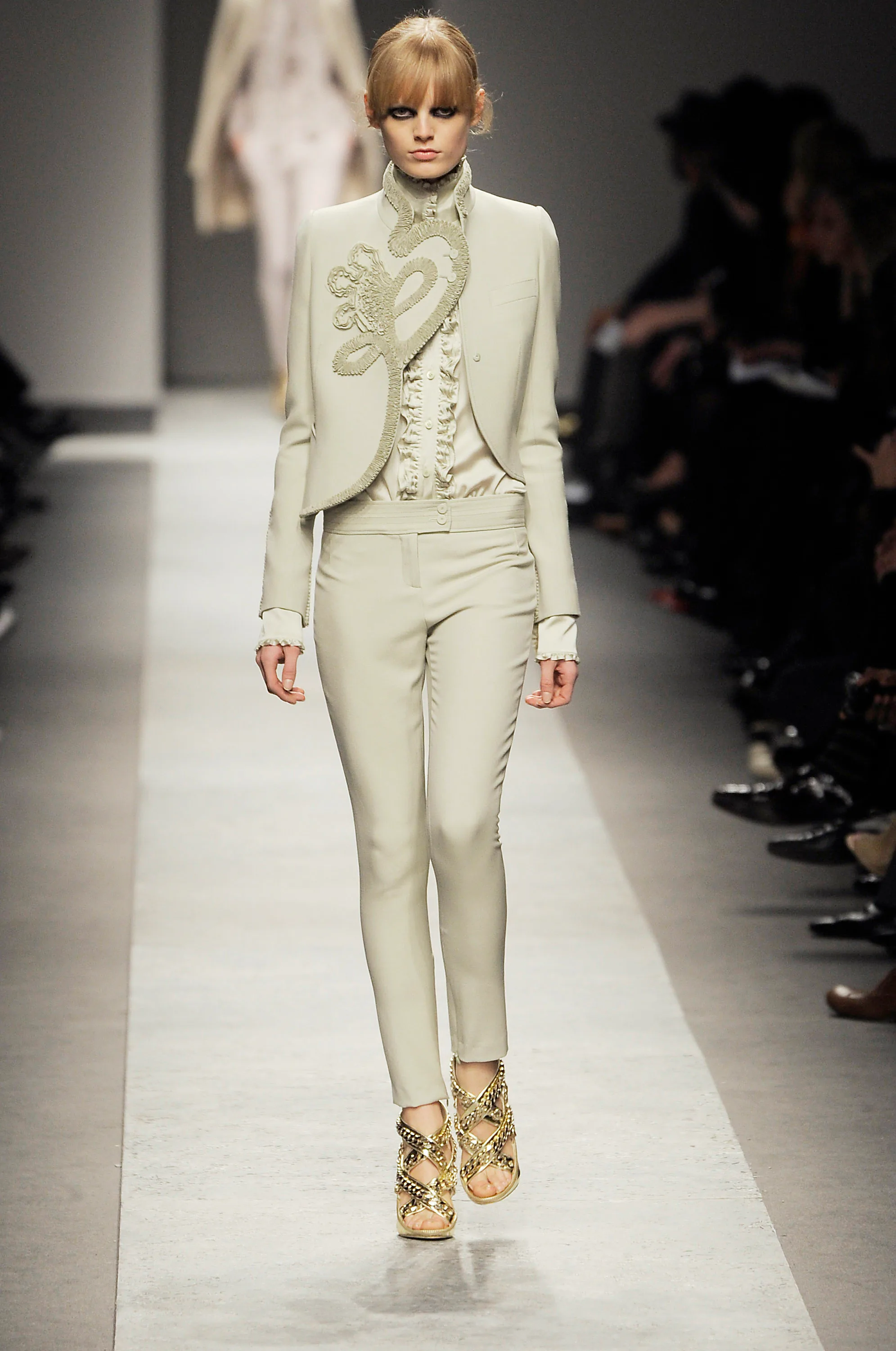 Gorgeous Spring 2011 Givenchy by Riccardo Tisci Runway Look 40 Cut Out Silk & Net Leopard Dress