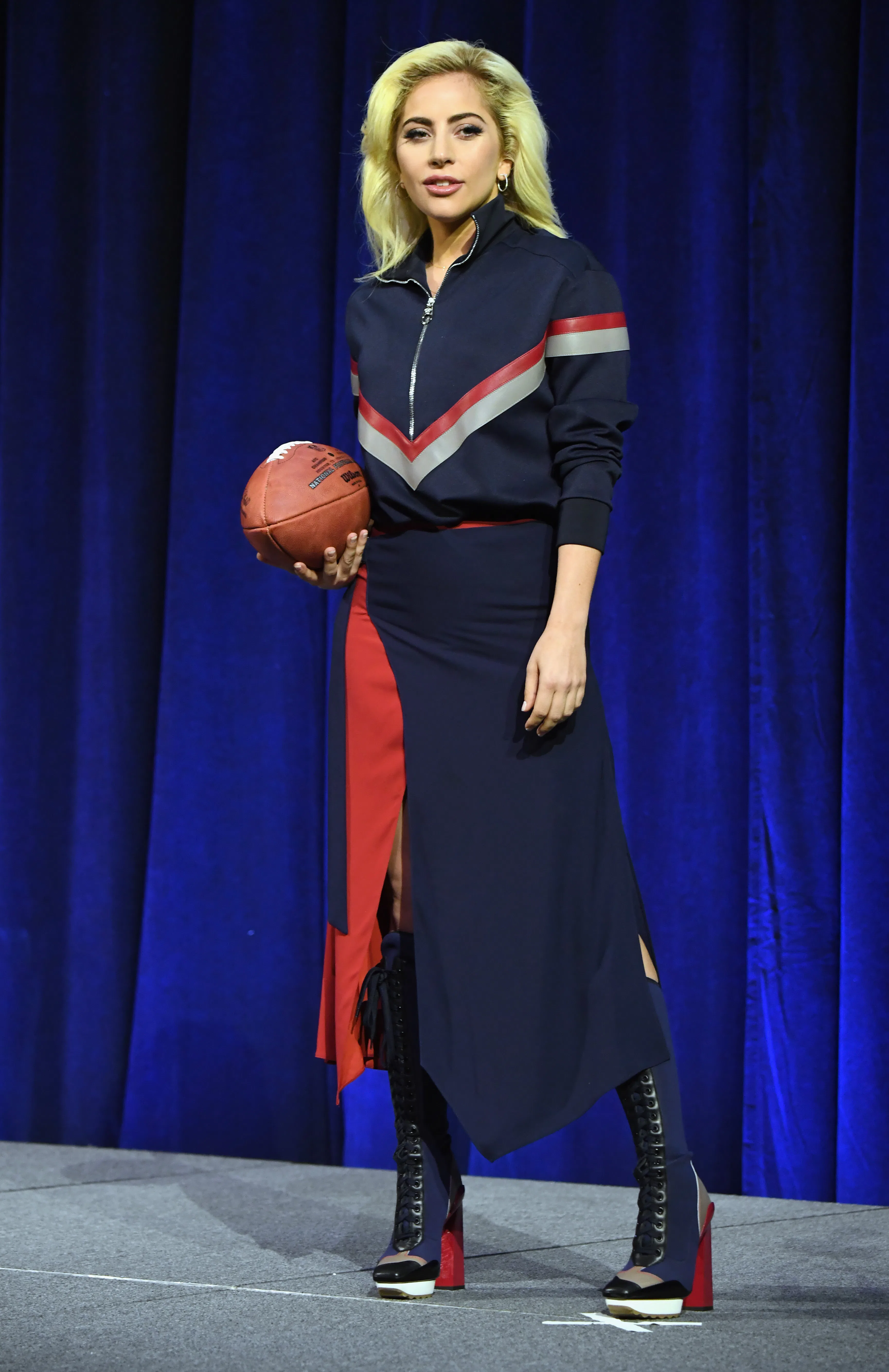Lady Gaga Is Really Hyped for the Super Bowl