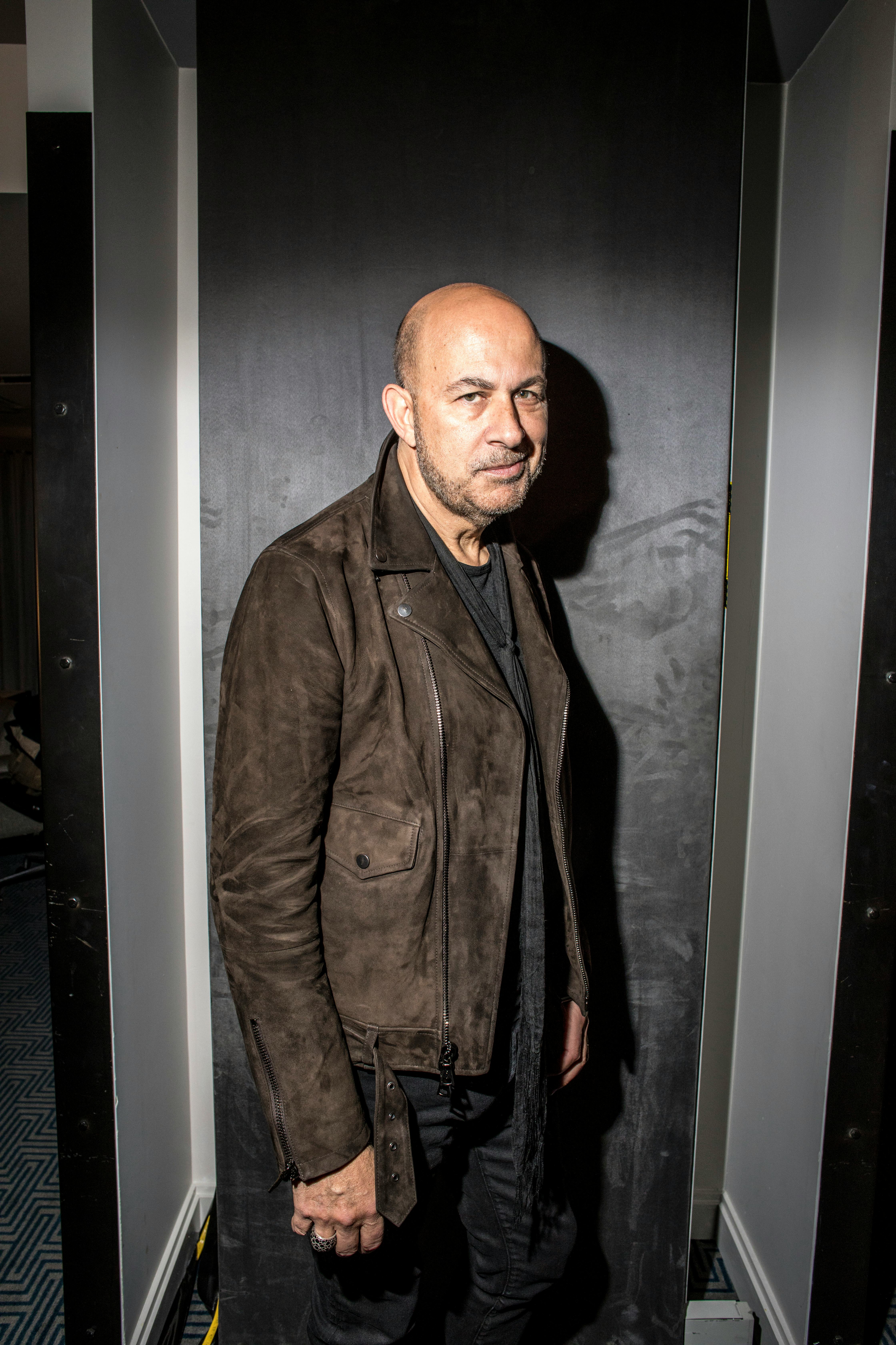 John varvatos leopard jacket online
