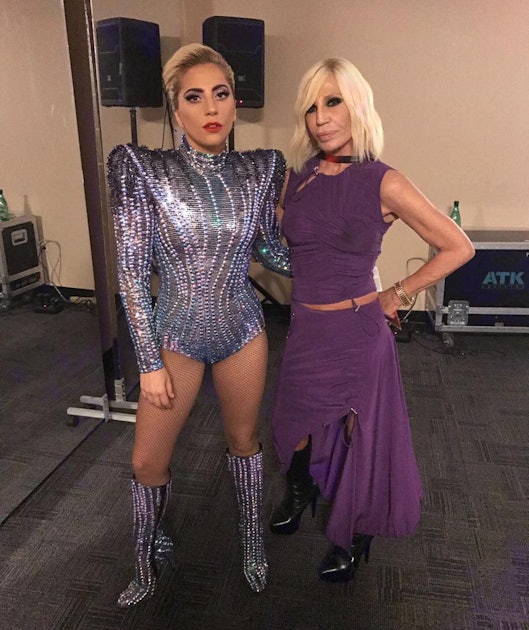 Donatella Versace Attends Super Bowl for Lady Gaga, Tiffany & Co. CEO Exits