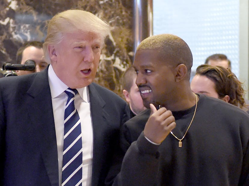 kanye trump