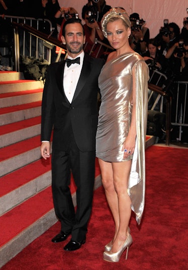 Marc Jacobs and Kate Moss at the “Model as Muse: Embodying Fashion” Costume Institute Gala at the Me...