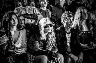 Kylie Jenner, Madonna and Steven Klein at Philipp Plein’s Fall 2017 show during New York Fashion Wee...