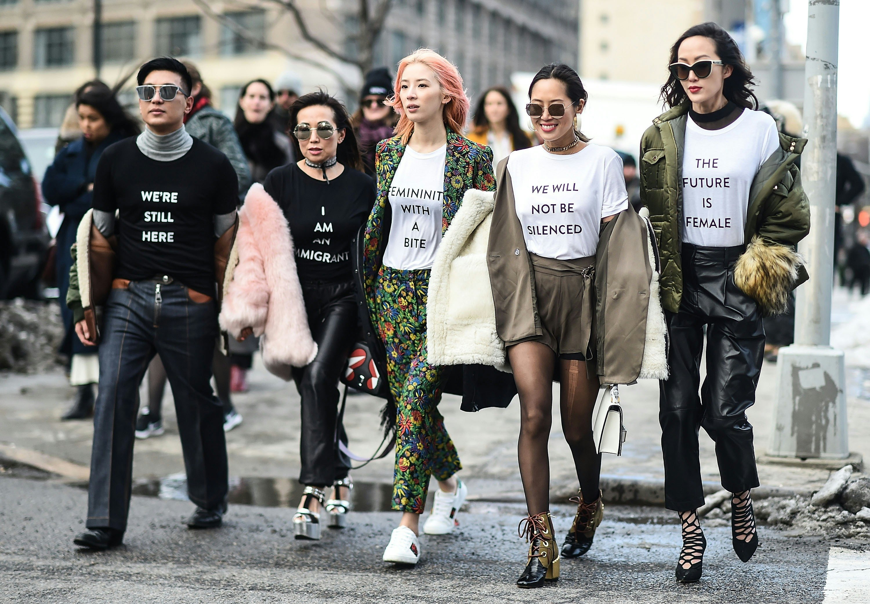 We Will Not Be Silenced Political Statements Hit New York Fashion