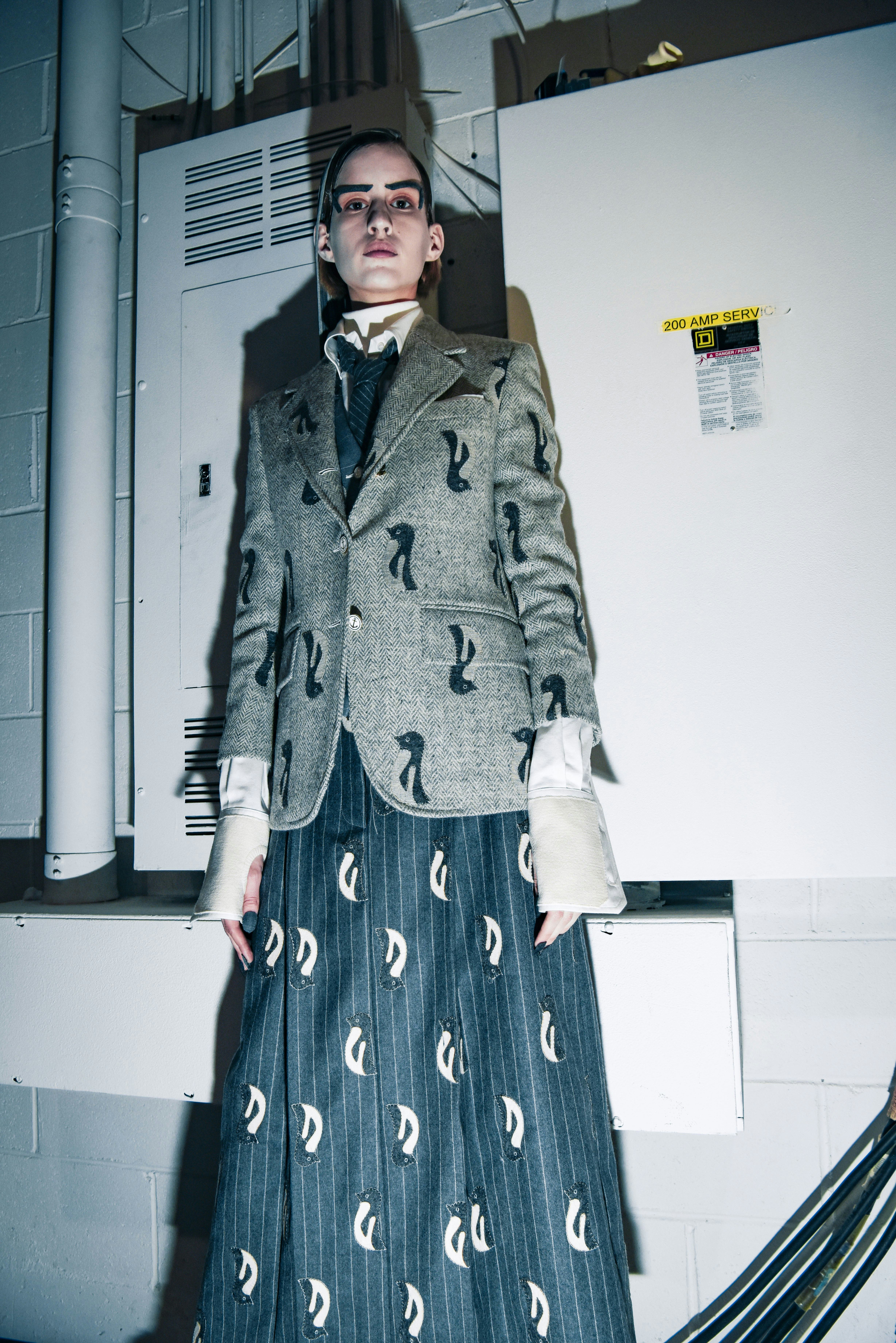 【送料&関税込】Thom Browne Gonna There Was Not a Single Dress at Thom Browne Fall 2017