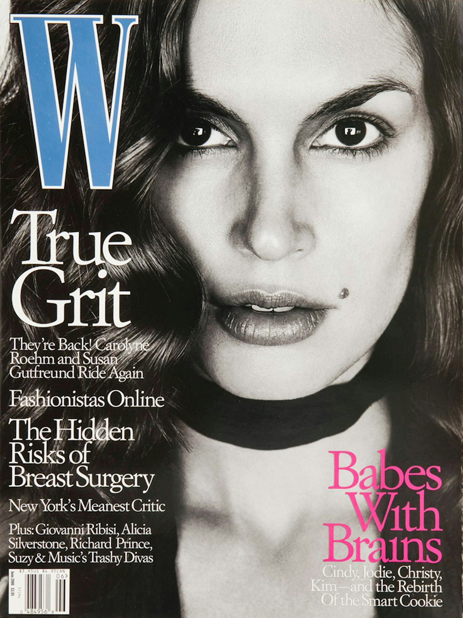 W Magazine June 1999 Cindy Crawford | eBay