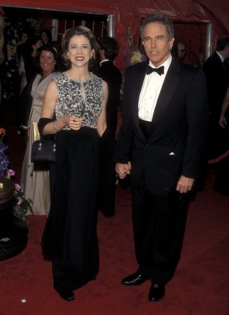 Annette Bening at the 1991 Academy Awards.