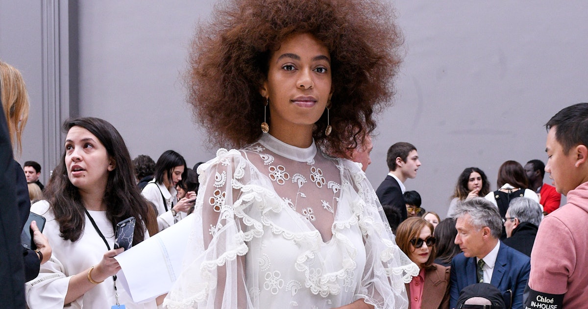 Solange Knowles Makes a Radiant Chloé Girl