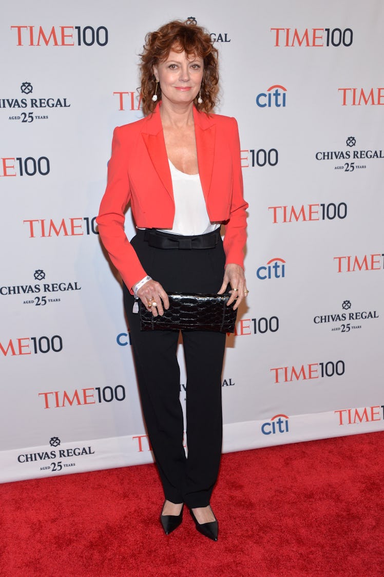 Susan Sarandon at the TIME 100 Gala in New York, 2014.