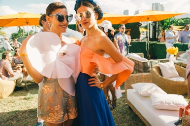 Attendees at Veuve Clicquot’s Third Annual Carnaval party in Miami.