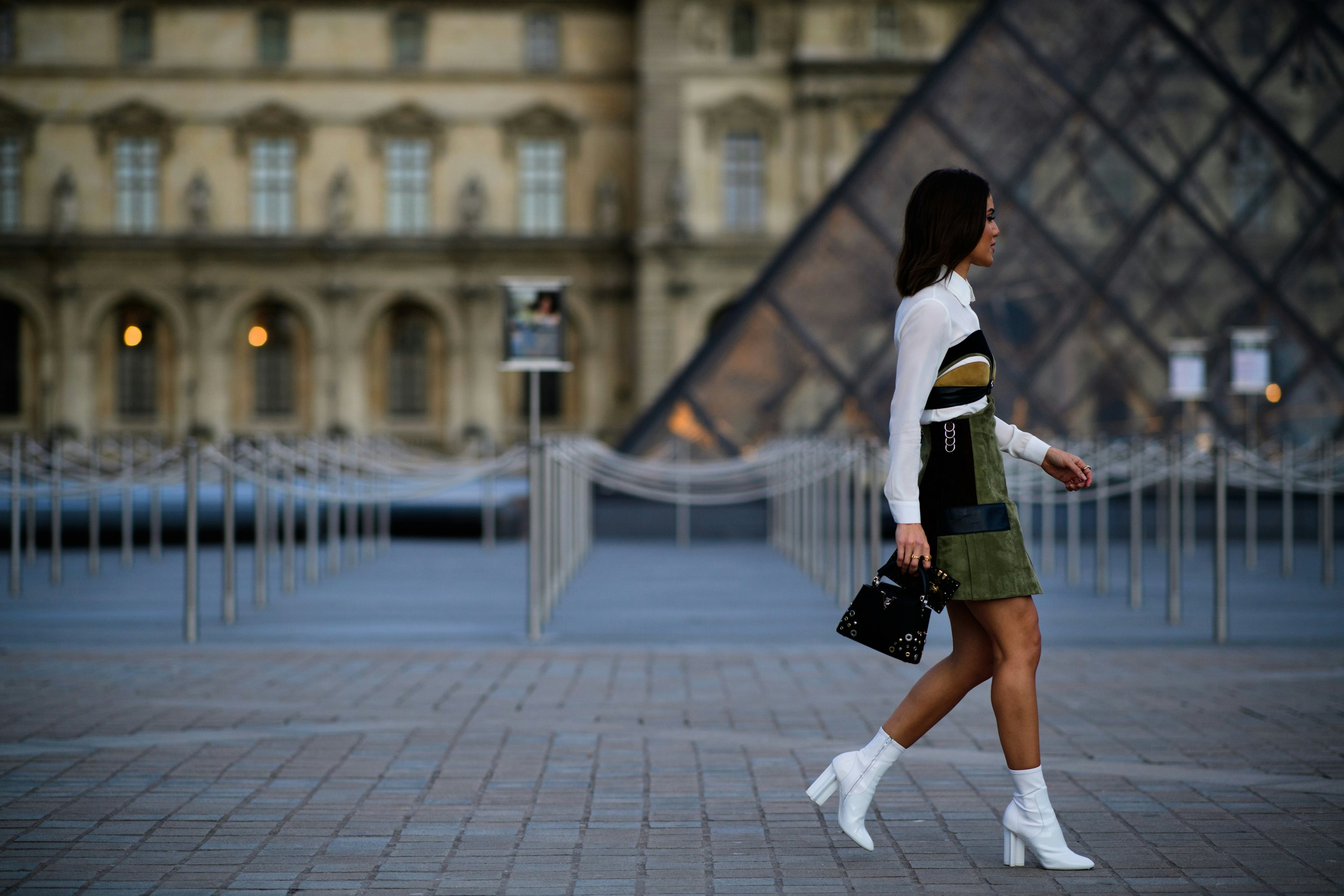 White low outlet cut boots