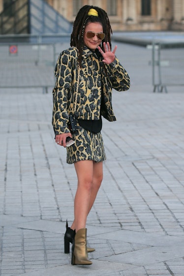 High Heel shoes - StreetStyle at Louis Vuitton - Paris Fashion
