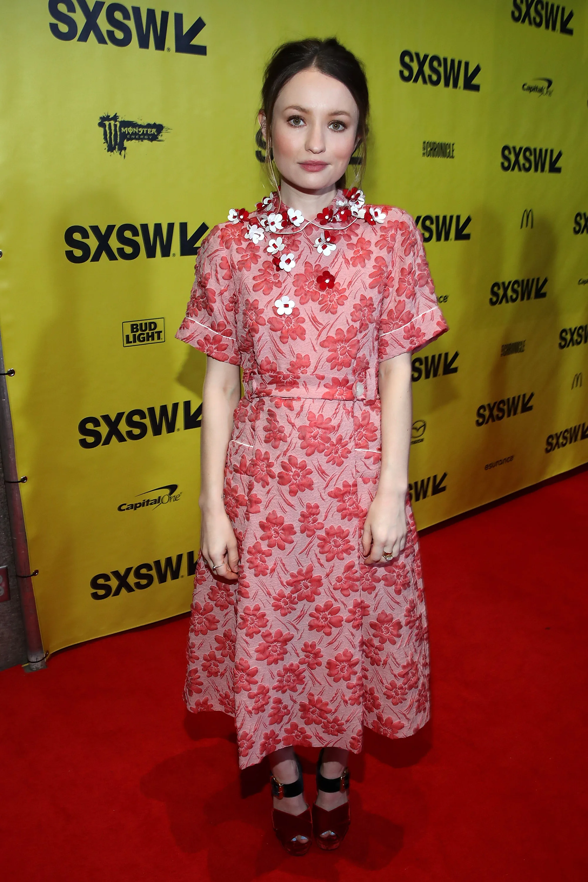 emily browning dress Emily Browning Makes Ladylike Look Effortless