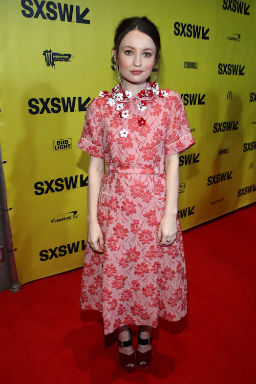 emily browning dress Emily Browning Makes Ladylike Look Effortless