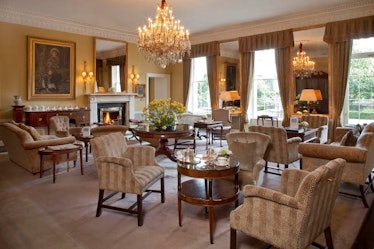 A parlor room at the Merrion Hotel. Photo courtesy of the Merrion Hotel