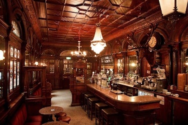 The Stag's Head pub, tucked away in Dublin's creative quarter