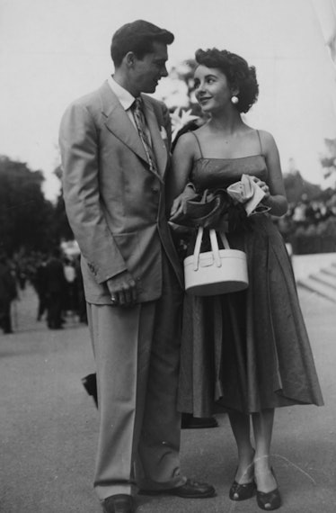 Elizabeth Taylor And Conrad Hilton