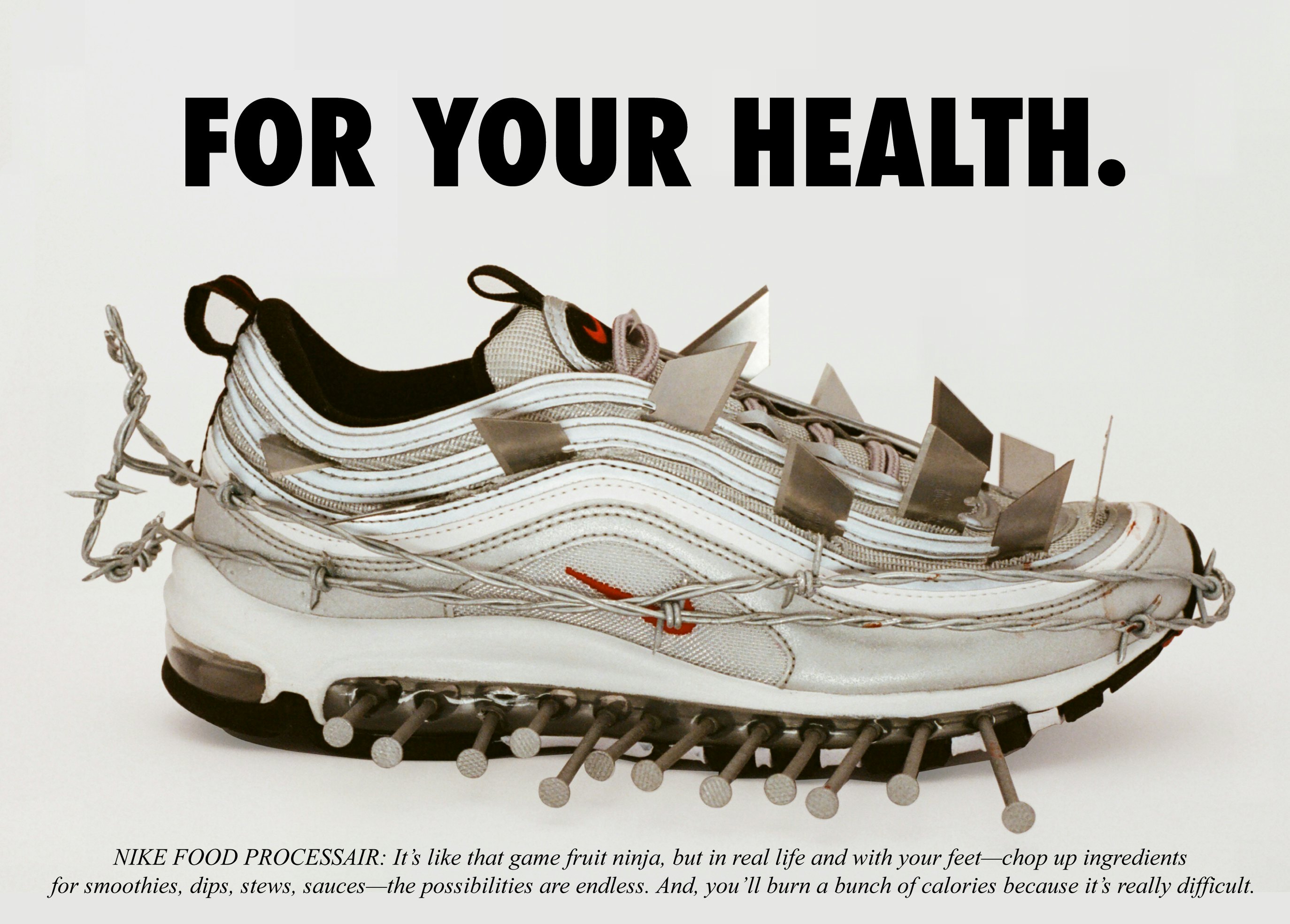 advertisement of nike shoes