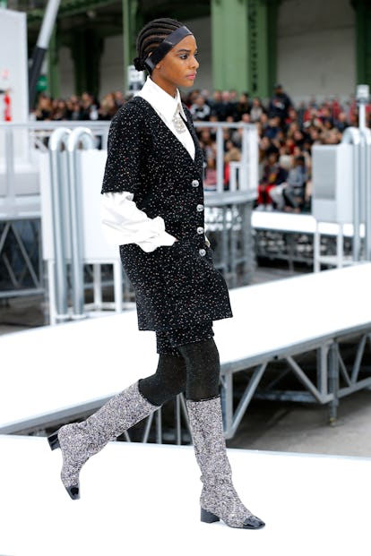 Chanel boots glitter Outlet