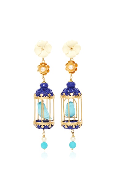 Of Rare Origin, Turquoise Aviary Classic Earring