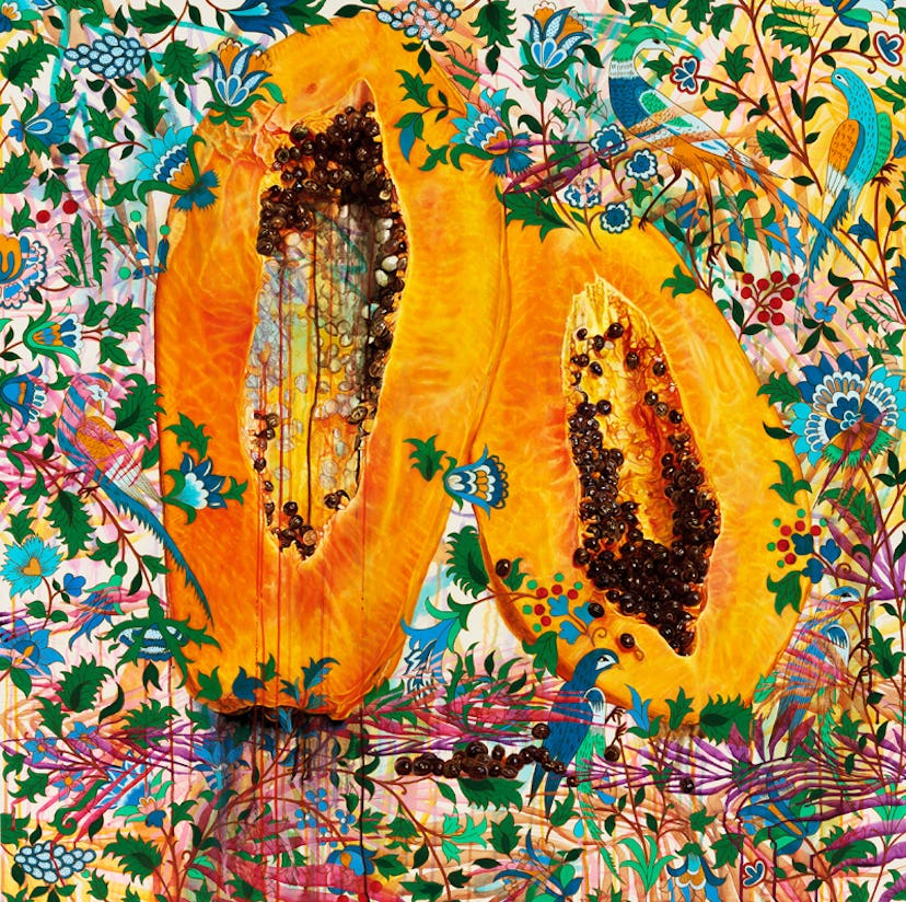 Greene_Kiranam_GrabItByThePapaya_50x50_acrylicandoiloncanvas_2016.jpg