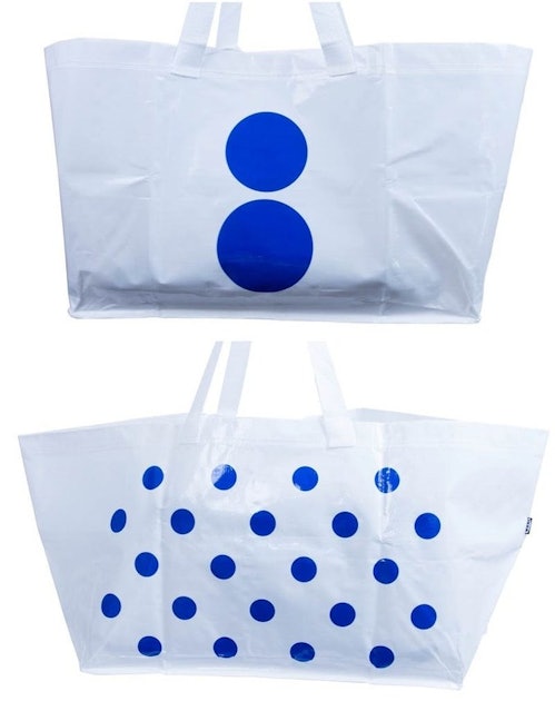 Branded IKEA style Frakta Large Tote Shopping Bag ana