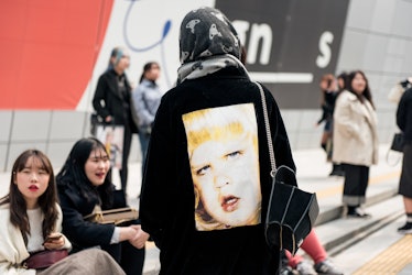 Chic trendsetters flaunting their impeccable fashion sense during Seoul Fashion Week.