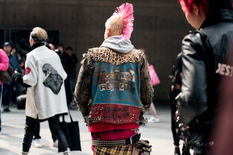 Fashion-forward personalities making a statement with their street style at Seoul Fashion Week.