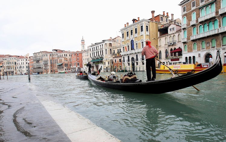 Venice Hit By Flood Waters